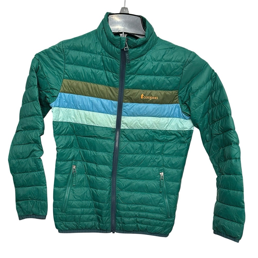 Cotopaxi Fuego Down Pullover Jacket Greenery Kids Youth Size Medium Green